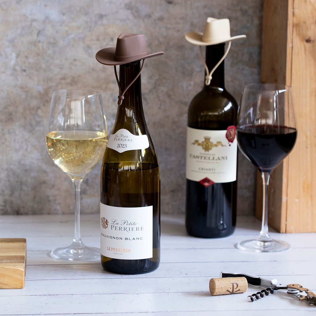 Howdy | Silicone Cowboy Hat  wine  fun party gift - great gift pack for your lovers