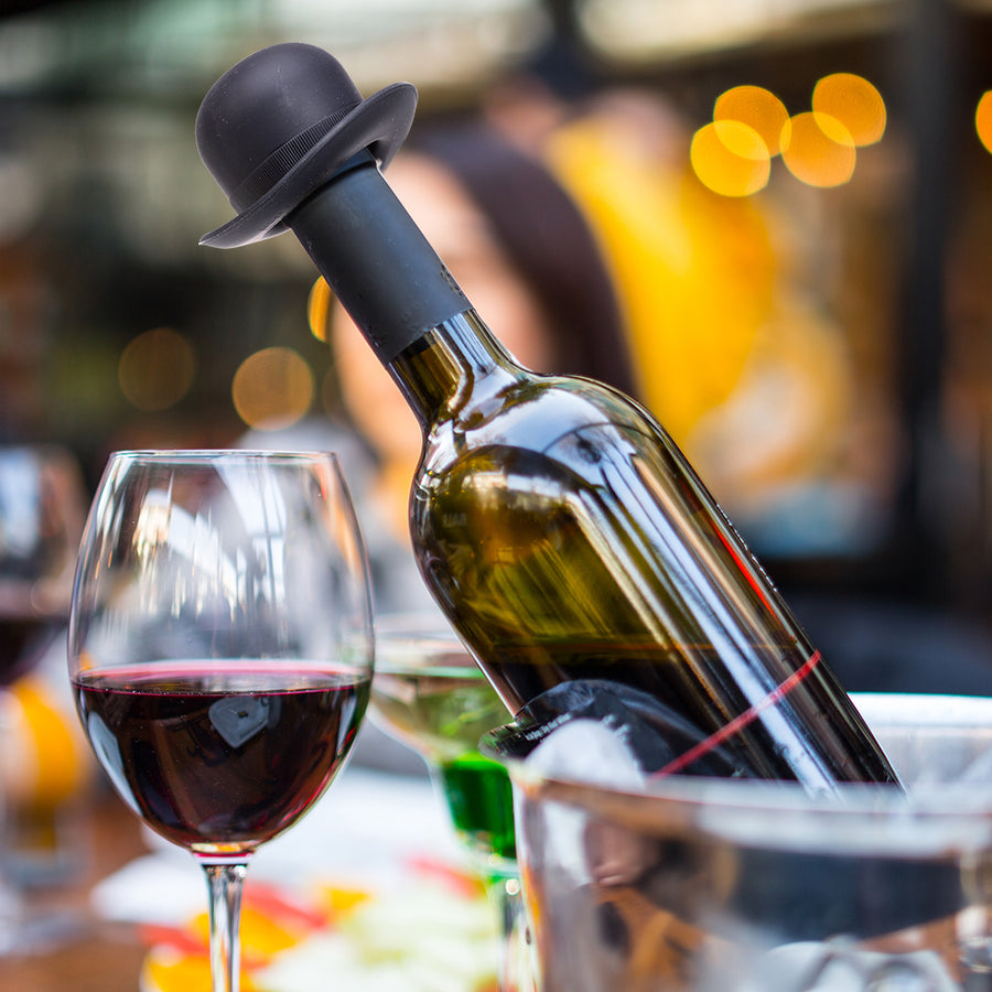 Derby Hat Bottle Stoppers | Bowler - 
 Monkey Business