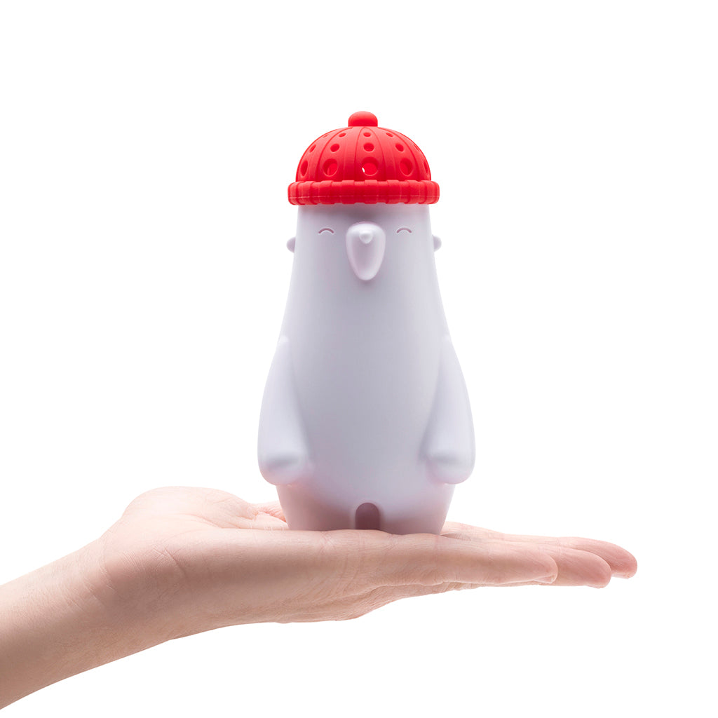 your quirky charm fill phil baking soda refrigerator deodorizer by Monkey Business