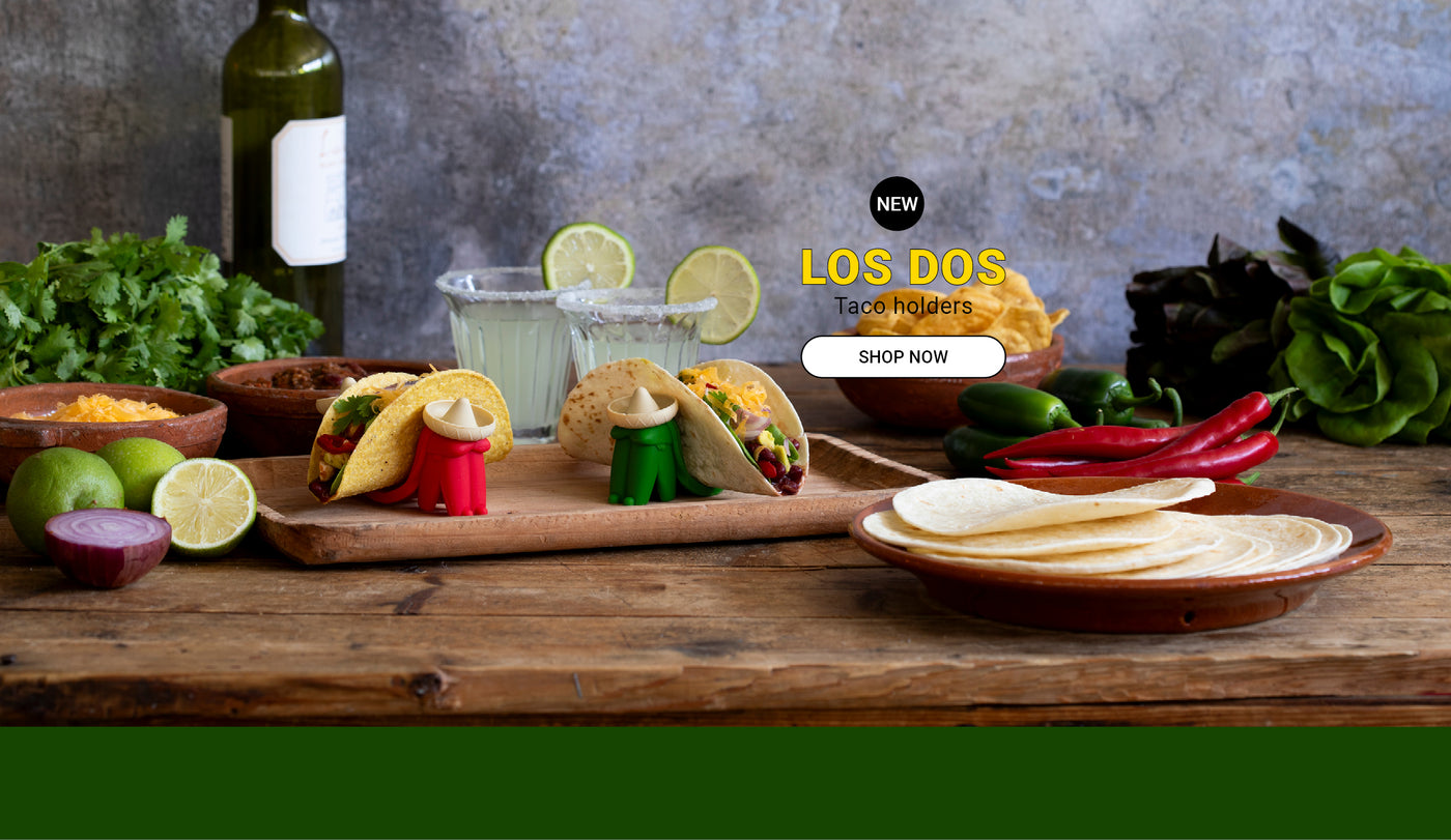 Los Dos taco holders – set the table with a smile a perfect Taco Tusday kitche gadjet