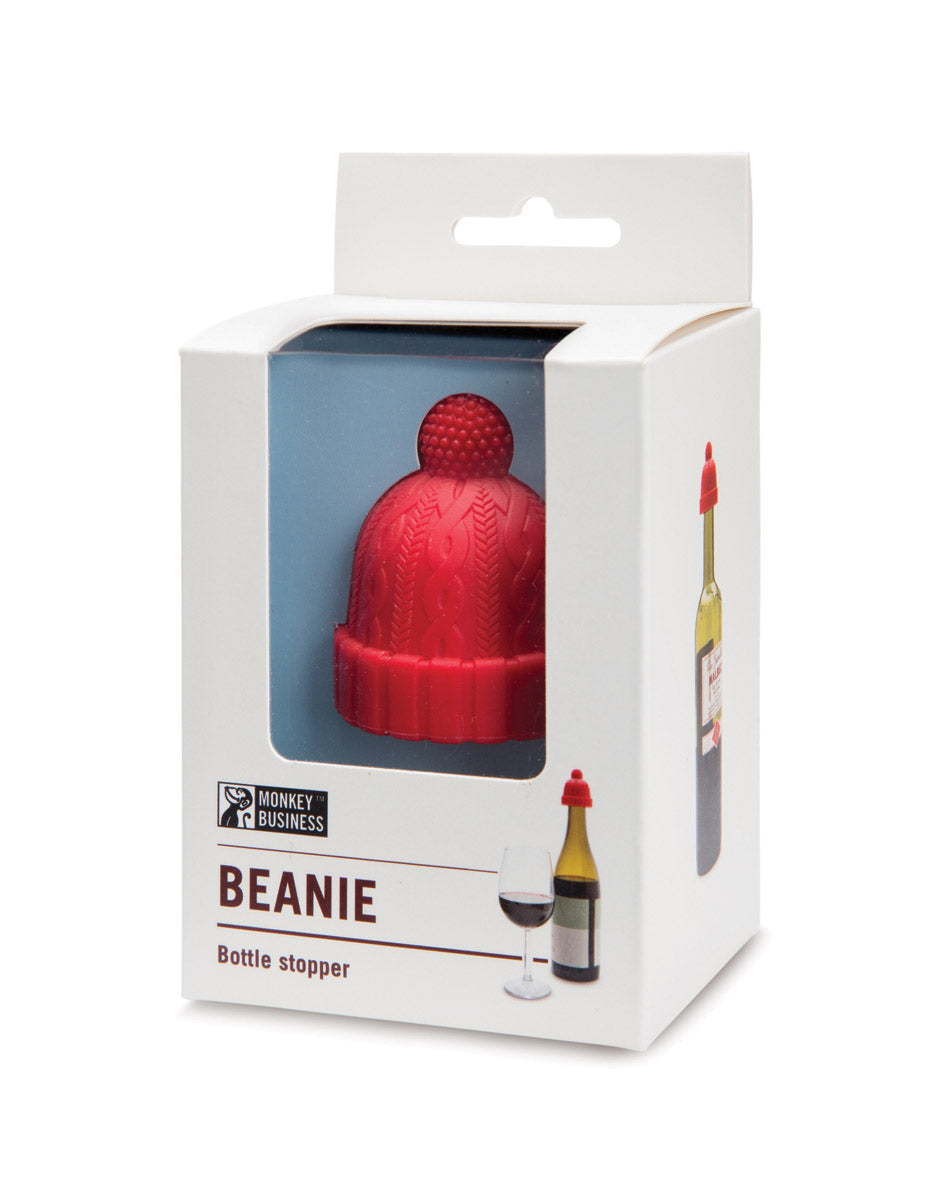 BEANIE SINGLE | Bottle stoppers - single pack - Wine Bottle Holders - Monkey Business