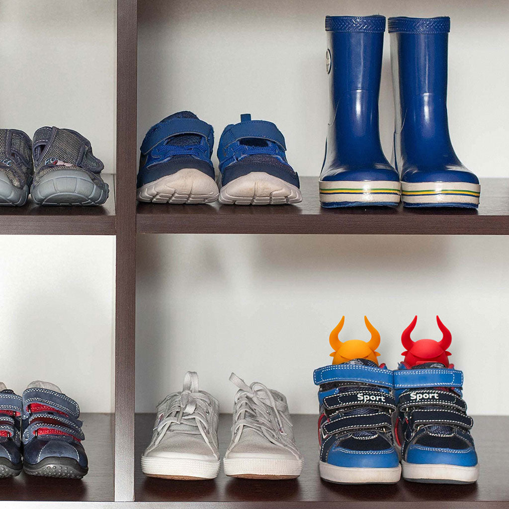 Fun and fierce sneaker fresheners shaped like bulls