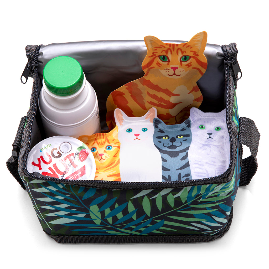 kitty shaped soft gel ice packs by Monkey Business