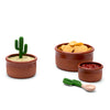 BOWLERO | Set of Terracotta Dipping Bowls for Mexican party. Monkey Business