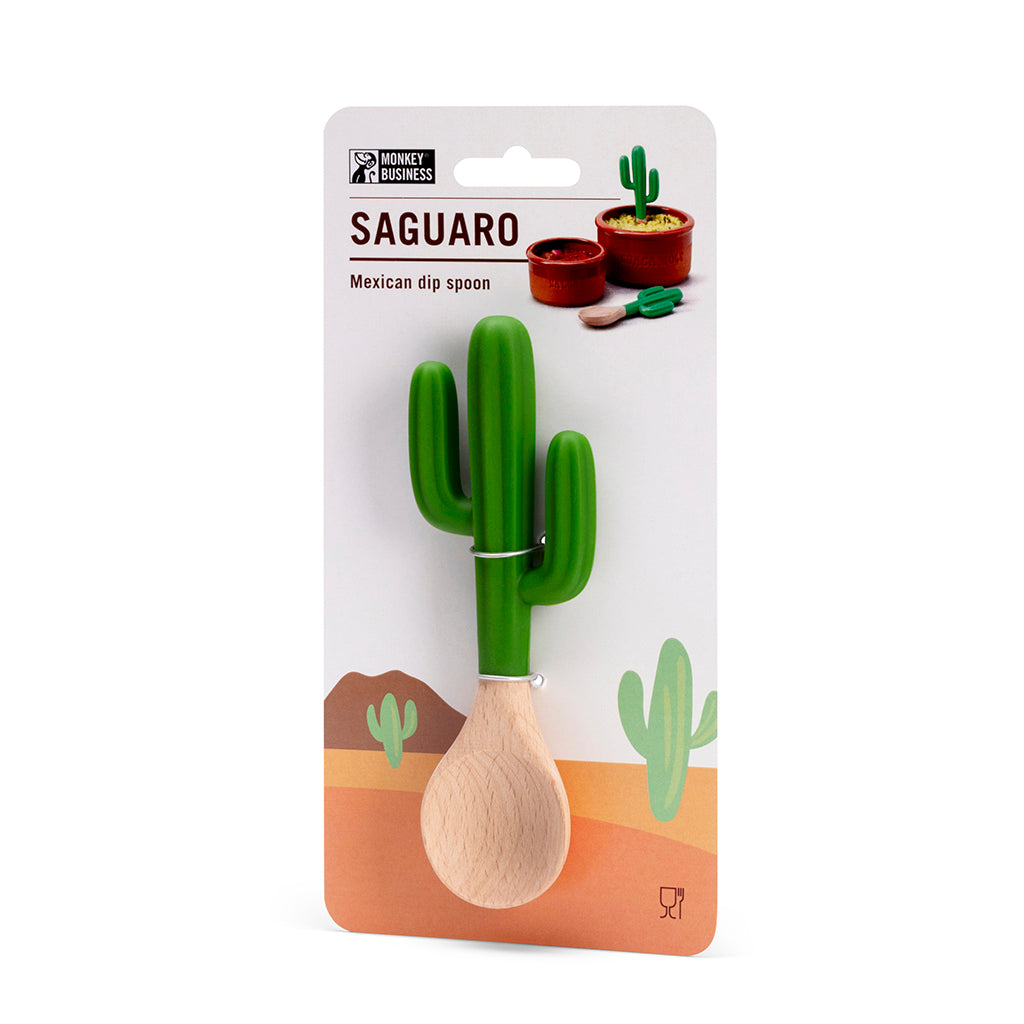 Fun spoon for guacamole, salsa & party dips