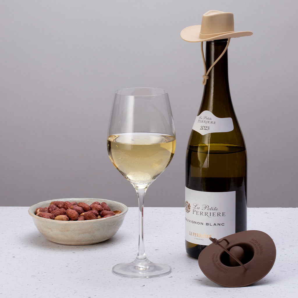 Howdy | Silicone Cowboy Hat  wine  fun party gift