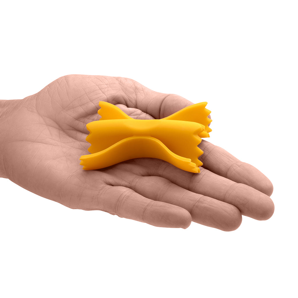 farfalle steam releaser and trivet shaped like pasta
by Monkey Business