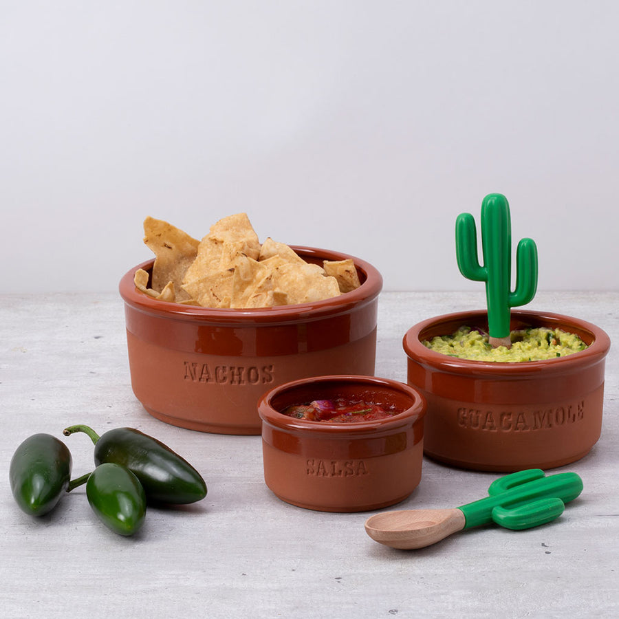 Mexican Terracotta Serving Bowls | Bowlero for Mexican party. Monkey Business