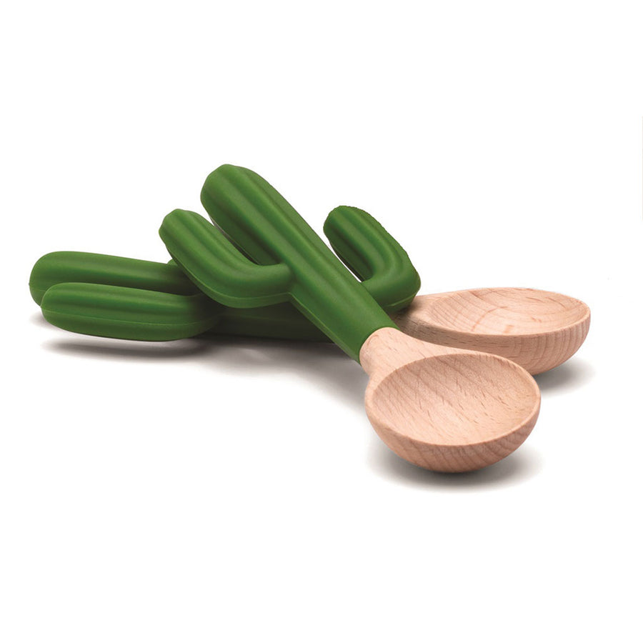 Saguaro serving spoon – cactus-shaped for dips