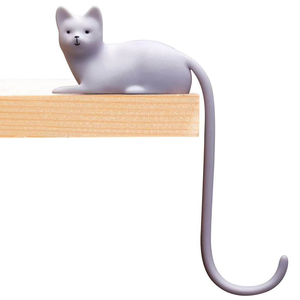 Cat cable hook as a stocking stuffer for gadget lovers by Monkey Business - gift pack