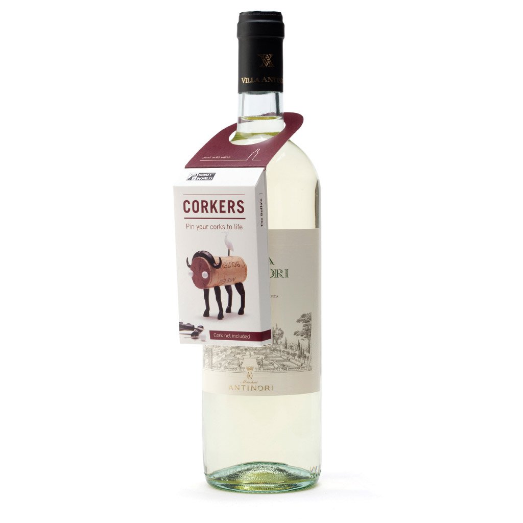 CORKERS BUFFALO | Gift for Wine Lovers - Wedding Favors - Monkey Business Europe