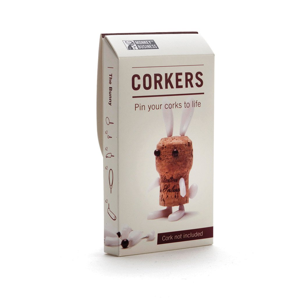 CORKERS BUNNY | Gift for Wine Lovers - Collectibles - Monkey Business Europe