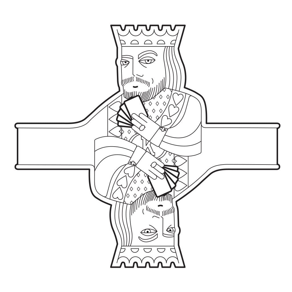 HOLD'EM | Band for playing cards - Card Games - Monkey Business Europe