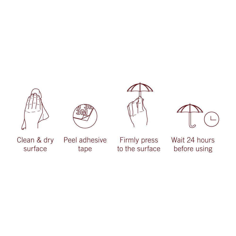 Brolly | 2 Toothbrush Hangers -  - Monkey Business Europe