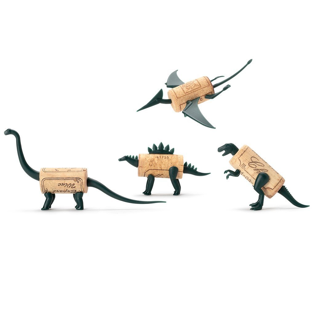 CORKERS DINOSAURS FAMILY PACK | 4 for the price of 3 - Party Favors - Monkey Business Europe