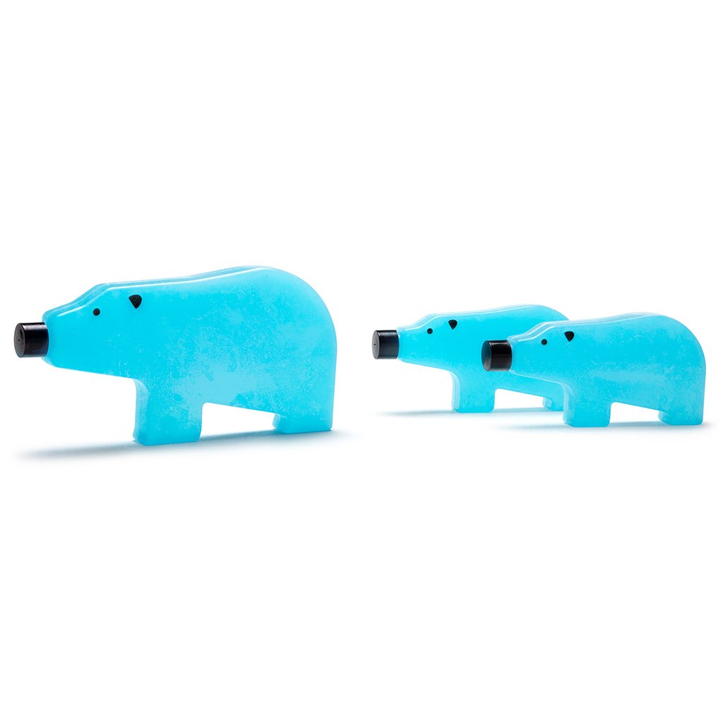 BLUE BEAR FAMILY | Set of 3 or 6 - Ice Packs - Monkey Business Europe