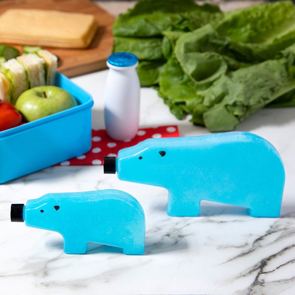 BLUE BEAR FAMILY | Set of 3 or 6 - Ice Packs - Monkey Business Europe