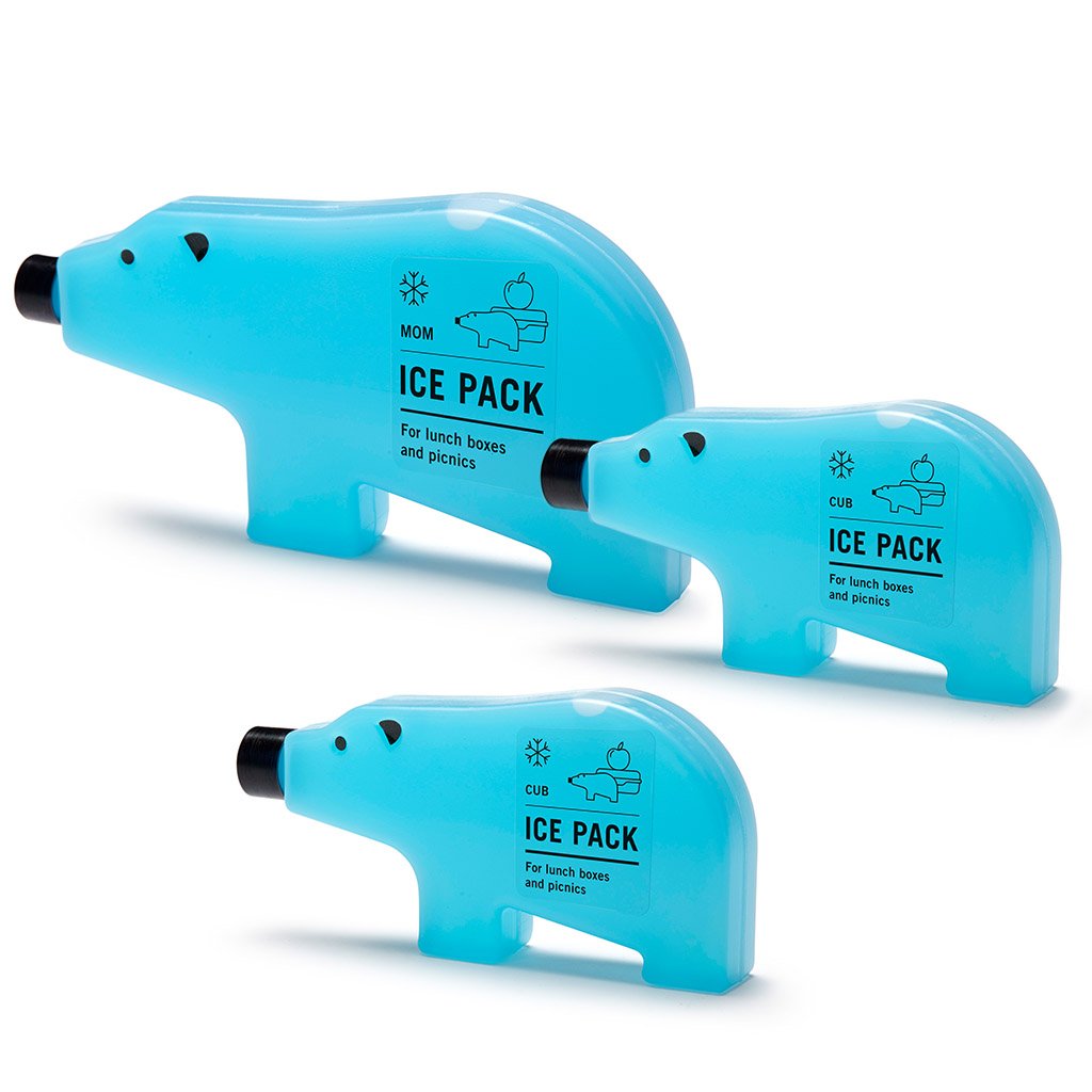 BLUE BEAR FAMILY | Set of 3 or 6 - Ice Packs - Monkey Business Europe