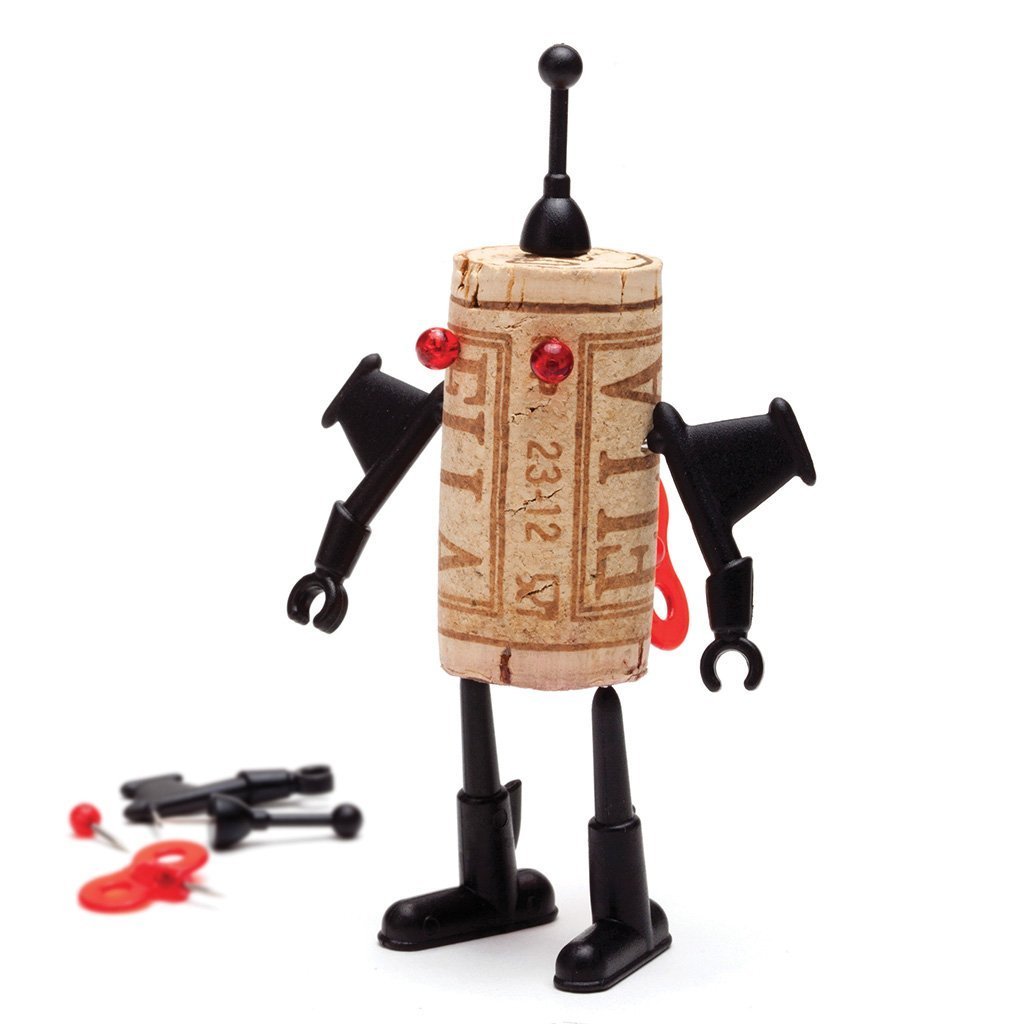 CORKERS ROBOTS FAMILY PACK | 4 for the price of 3 - Party Favors - Monkey Business Europe