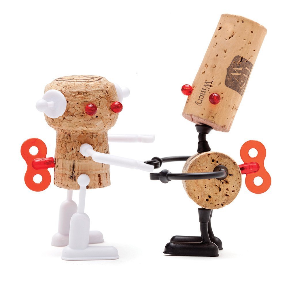 CORKERS ROBOTS FAMILY PACK | 4 for the price of 3 - Party Favors - Monkey Business Europe