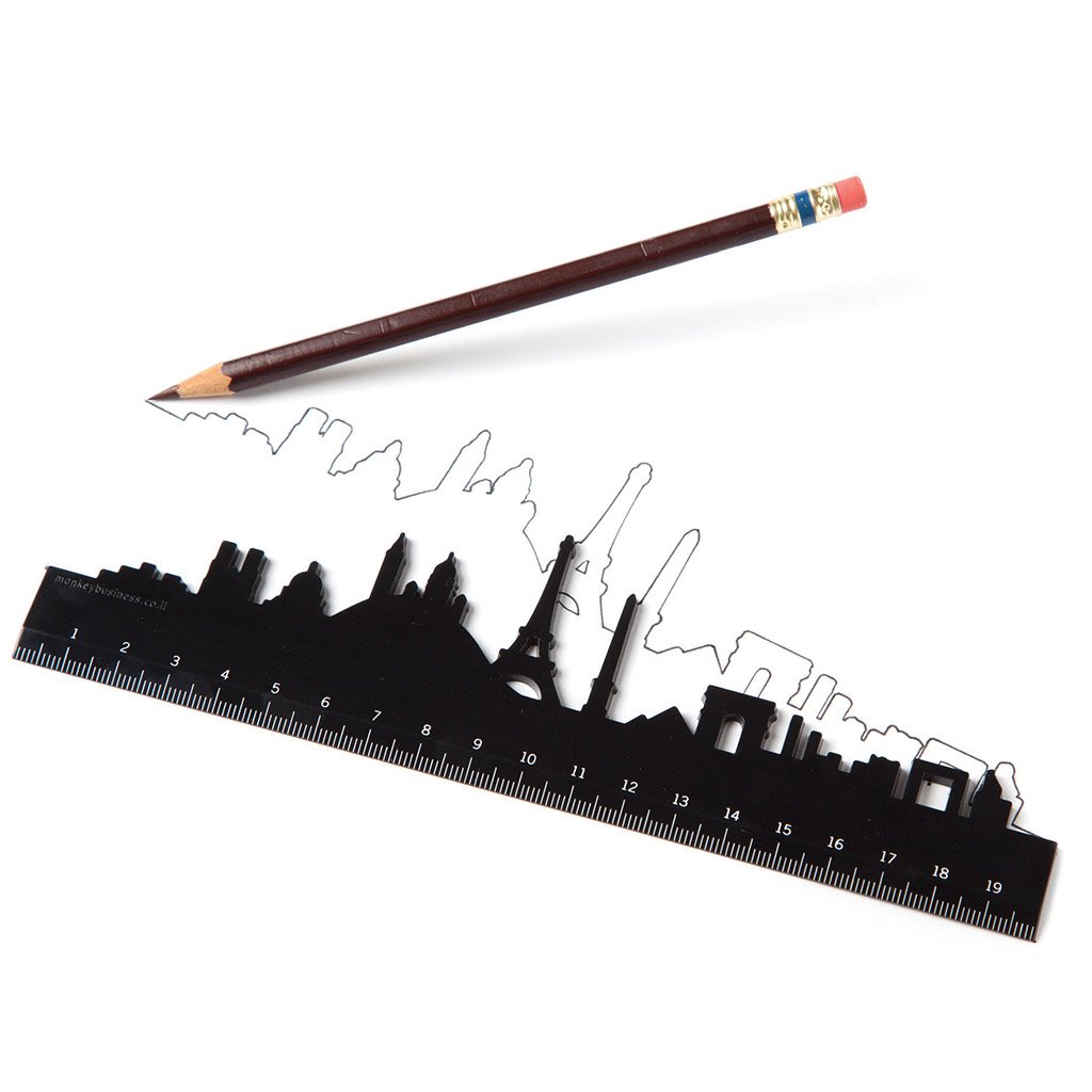 SKYLINE RULER | Cities skyline ruler - Rulers - Monkey Business Europe