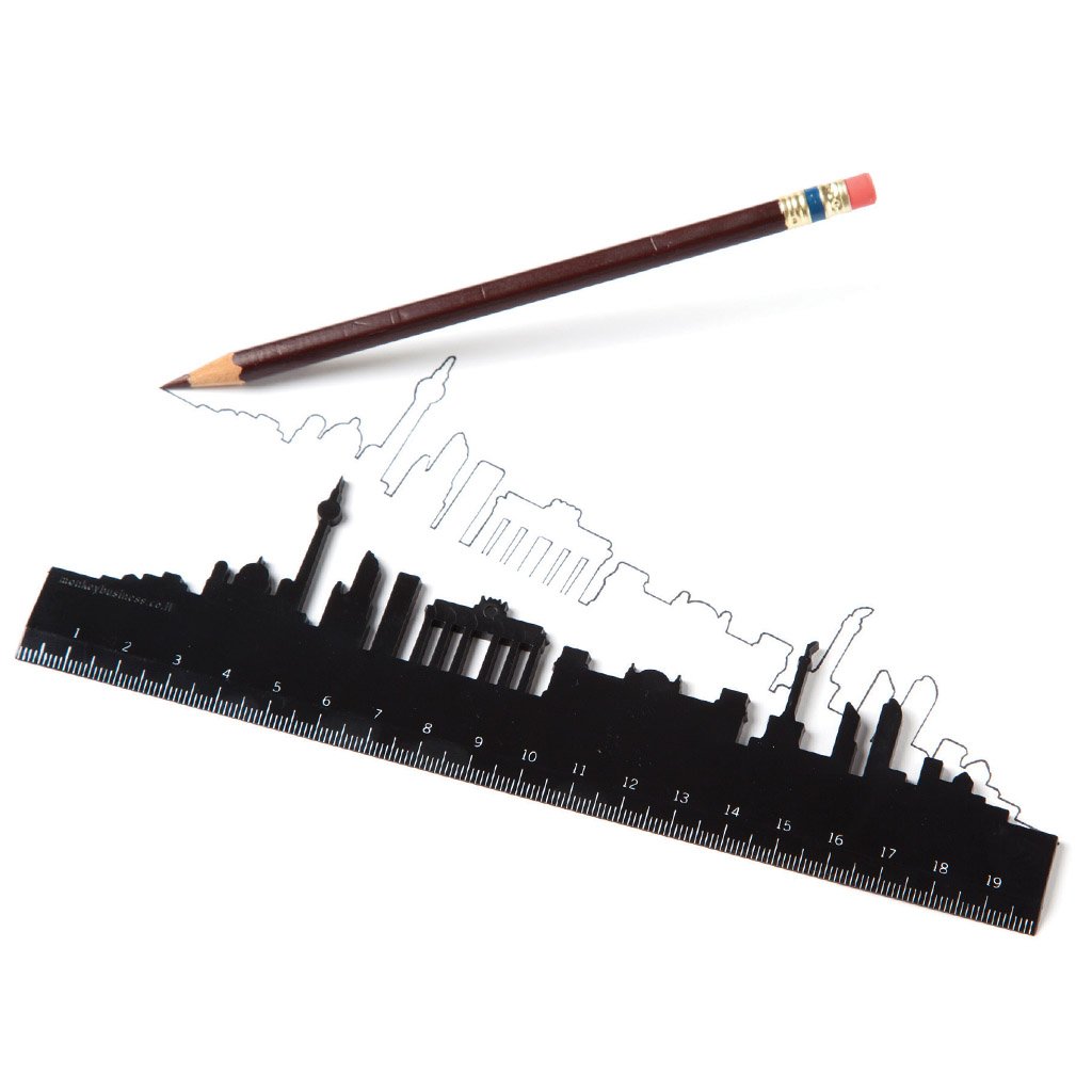 SKYLINE RULER | Cities skyline ruler - Rulers - Monkey Business Europe