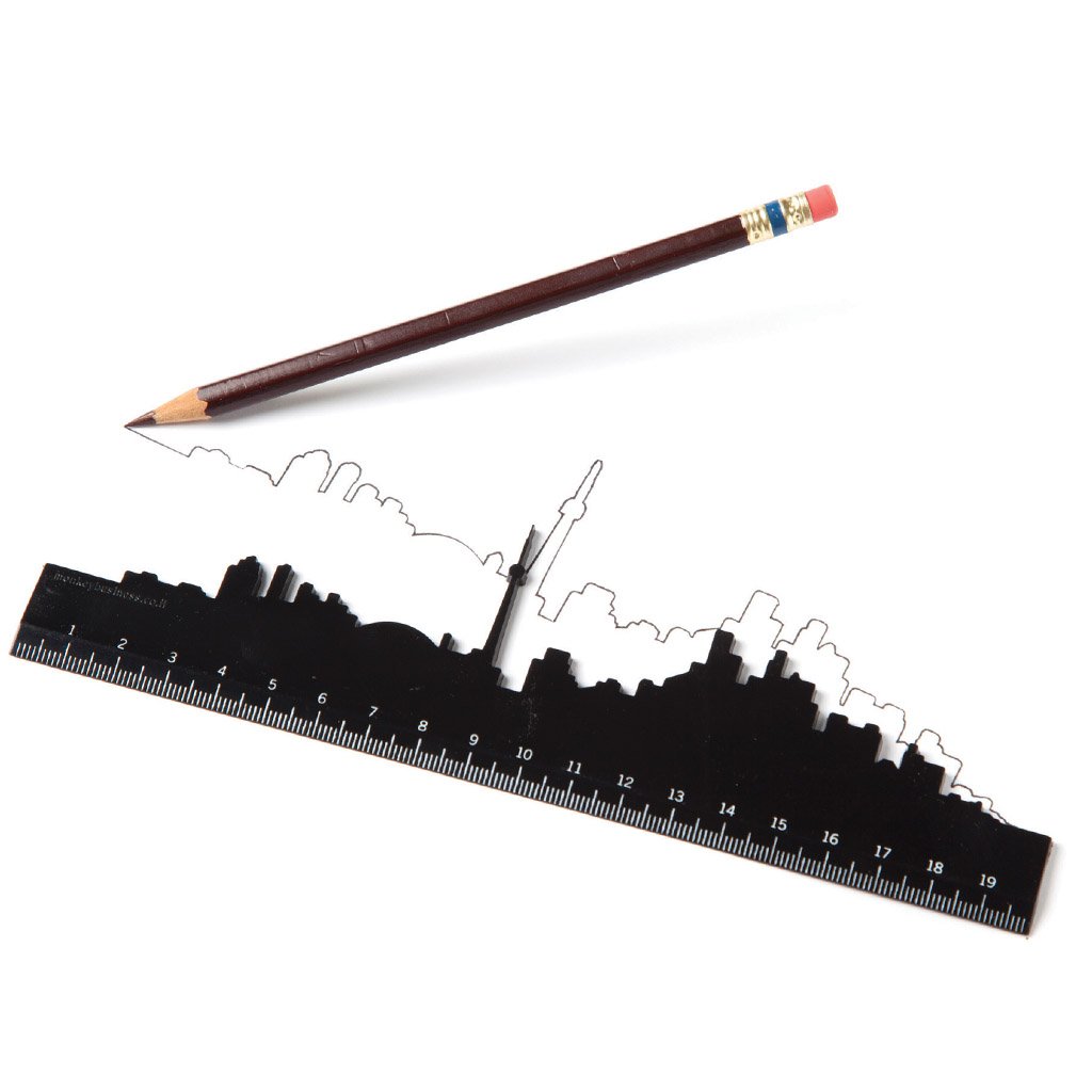 SKYLINE RULER | Cities skyline ruler - Rulers - Monkey Business Europe
