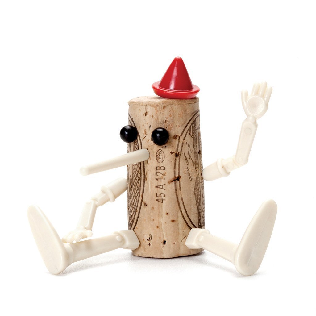 CORKERS PINNOCHIO | Gift for Wine Lovers - Party Favors - Monkey Business Europe