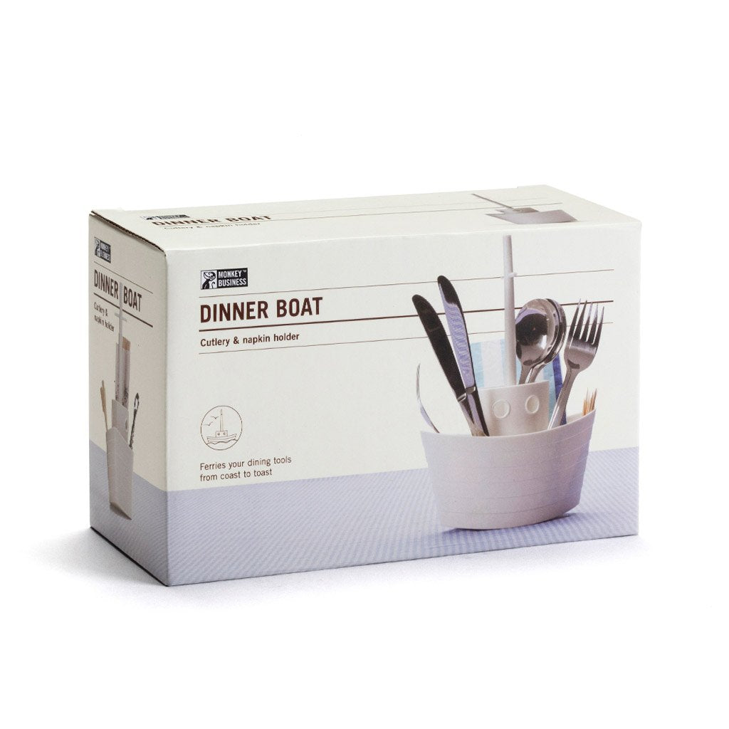 DINNER BOAT | Cutlery and nupkin holder -  - Monkey Business Europe
