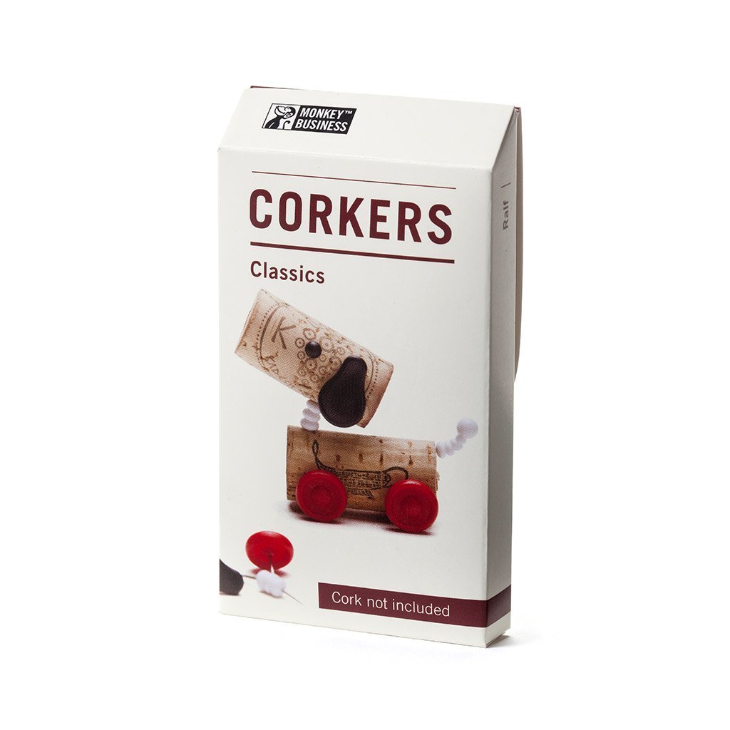 CORKERS RALF | Gift for Wine Lovers - Collectibles - Monkey Business Europe