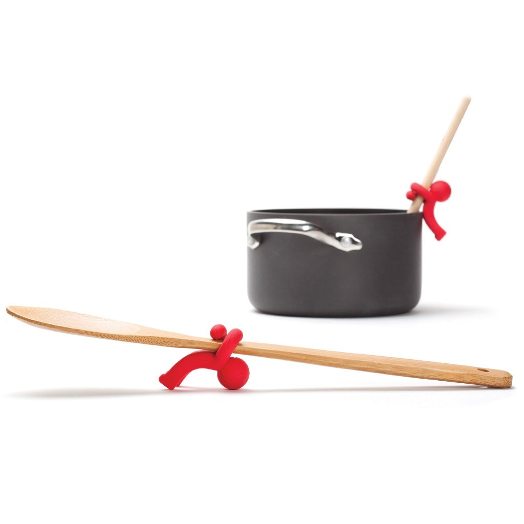 Fun spoon holder keeps your spoon in place