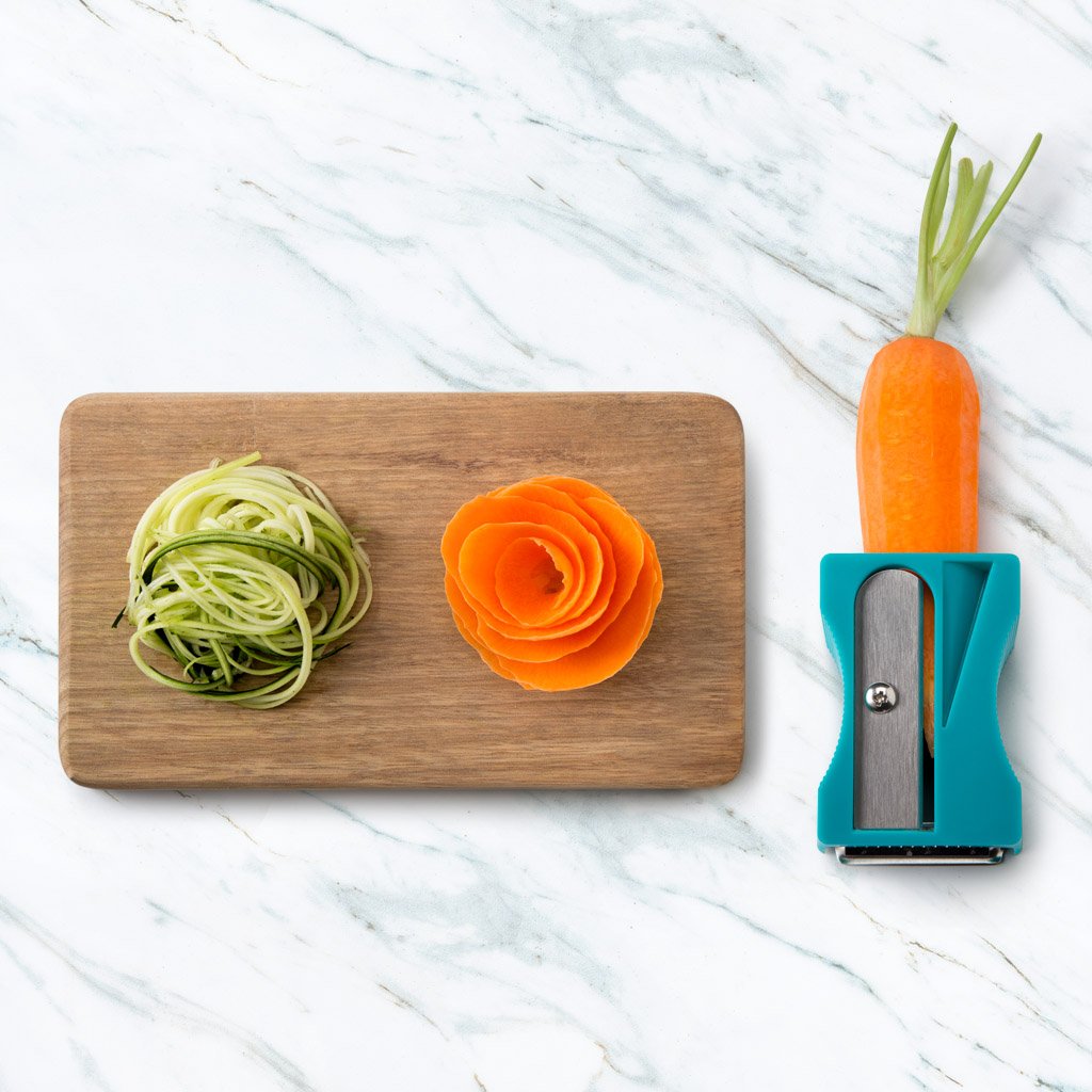 Vegetable sharpener with julienne blade - kitchen gadjet