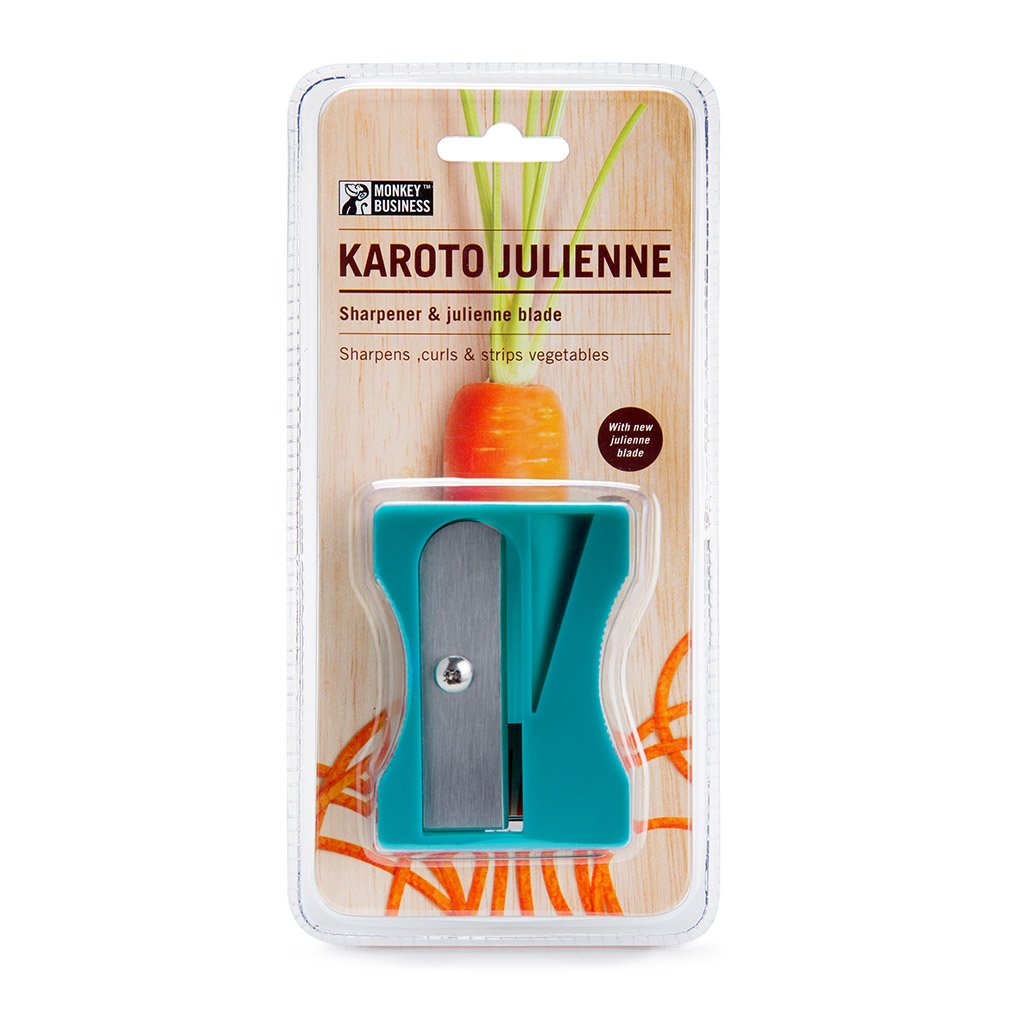 Vegetable sharpener with julienne blade - gift pack