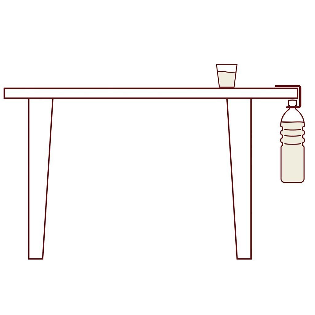 DISCREET | Bottle hanger - Desk Organizers - Monkey Business Europe