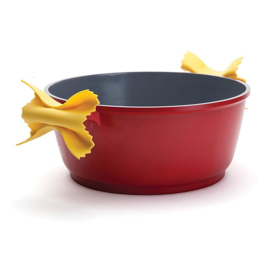 farfalloni pasta shaped silicone pot grips by Monkey Business
