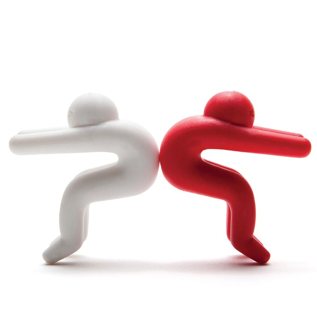 Lid Sid silicone lid lifters – set of 2 figurines