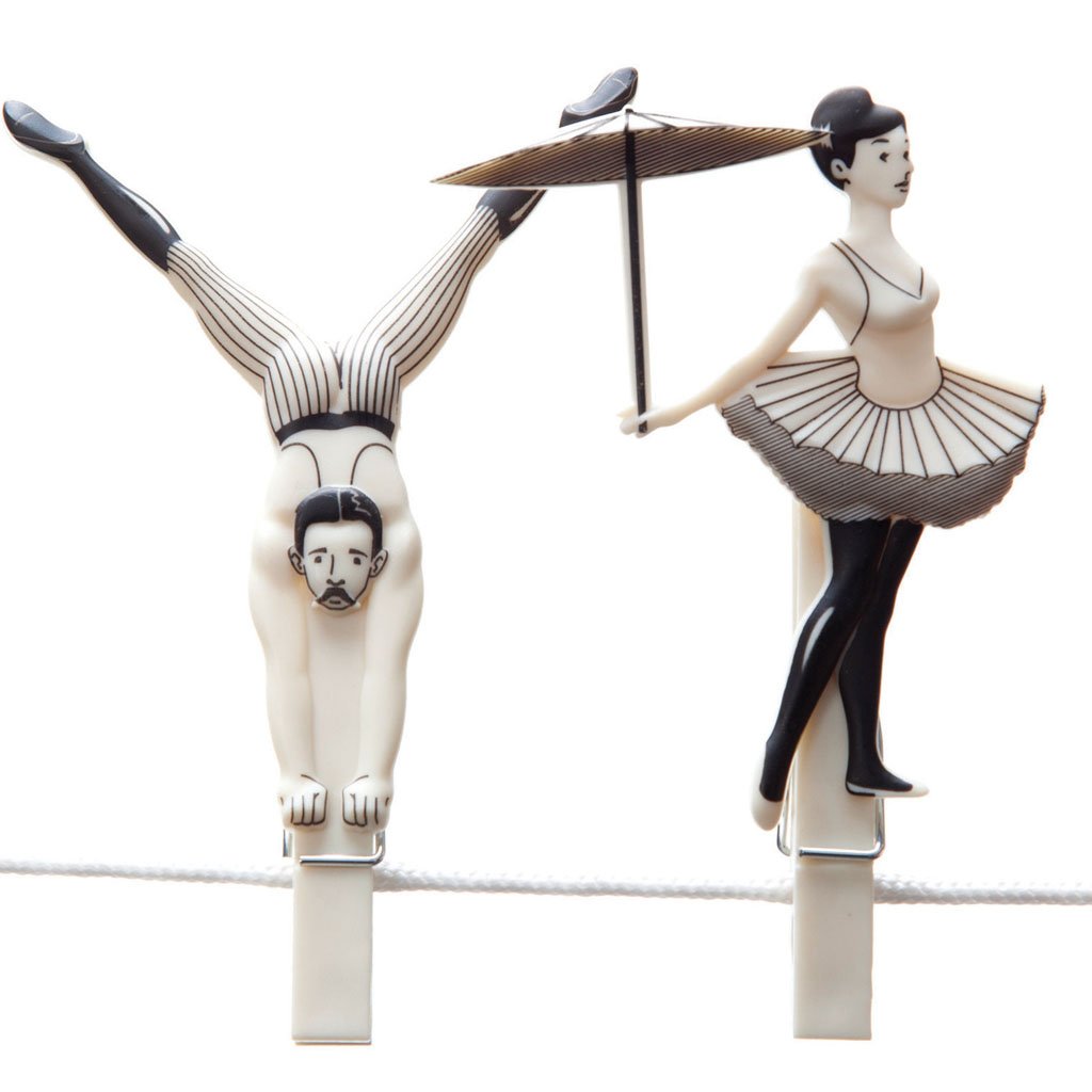PEGZINI FAMILY | Circus decor clothes pins -  - Monkey Business Europe