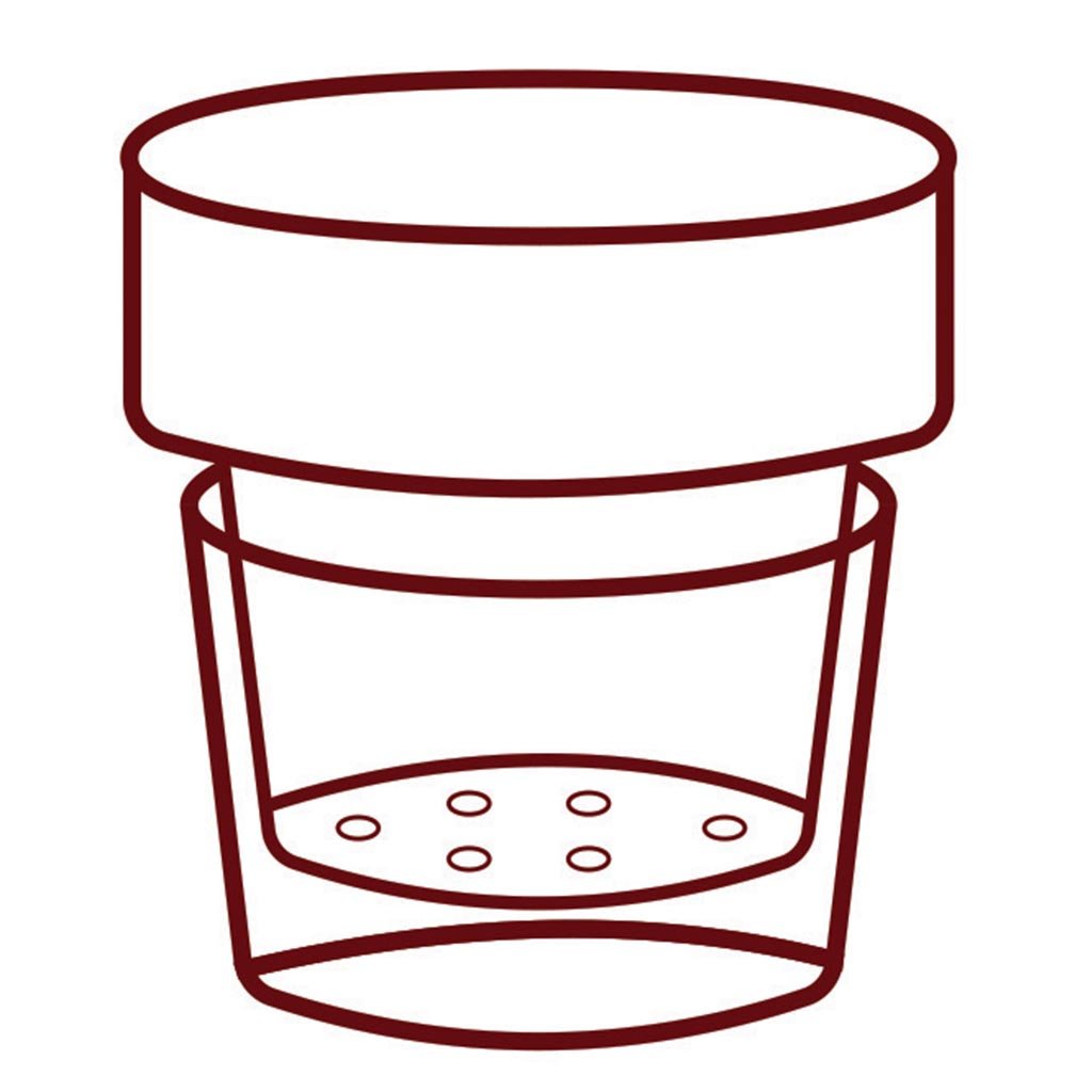 SLIM FLOWER POT | Small plants in tight spaces - Home & Garden - Monkey Business Europe