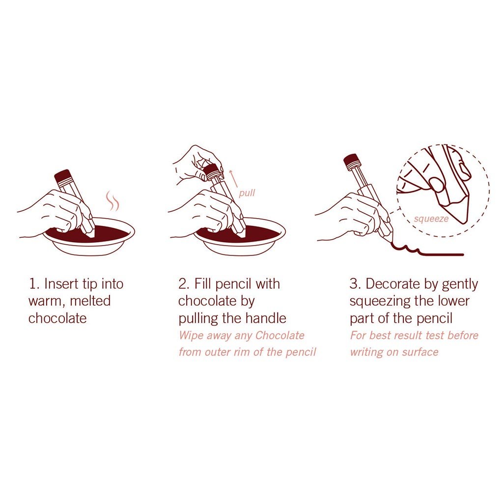 WRITE ON! | Baking decorating tool - Edible Baking Decorations - Monkey Business Europe